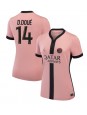 Paris Saint-Germain Desire Doue #14 Tredjedrakt Dame 2024-25 Korte ermer